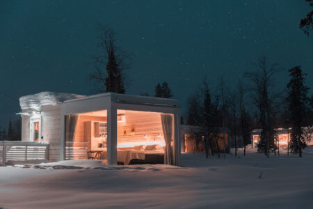 Northern Lights Ranch in Levi Finland - Aurora Nights