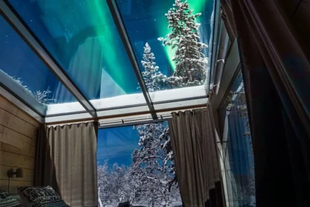 Northern Lights Ranch in Levi Finland - Aurora Nights