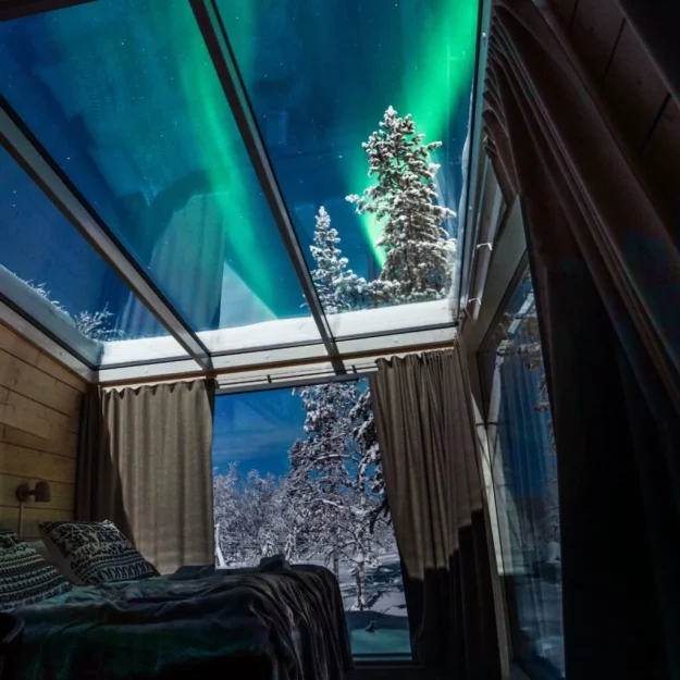 Northern Lights Ranch in Levi Finland - Aurora Nights