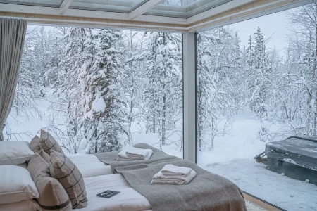 Northern Lights Ranch in Levi Finland - Aurora Nights