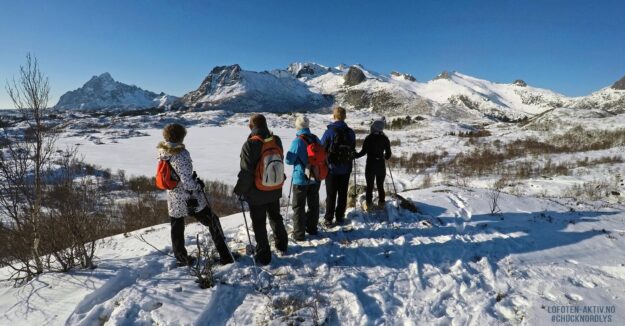 Snowshoeing Lofoten | A Winter Journey Through Norway’s Arctic North | Luxury Holidays in Norway | Travel with Aurora Nights