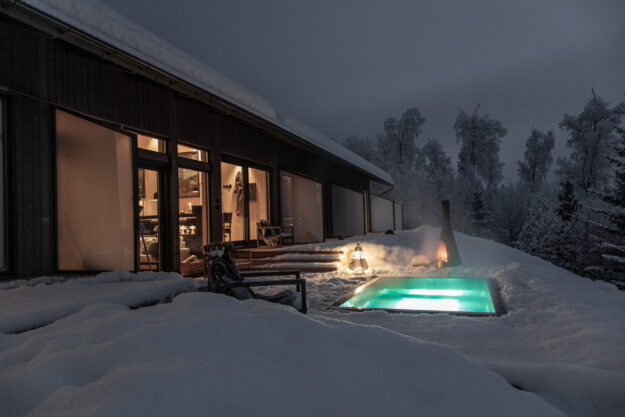 Villa Äng in Harads, Swedish Lapland.