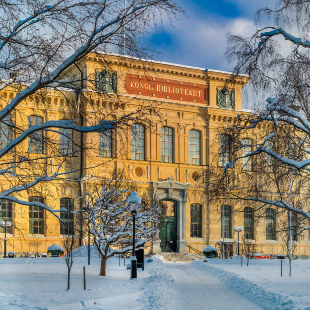 National Library of Sweden - Stockholm Winter