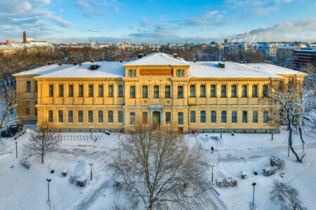 National Library of Sweden - Stockholm Winter