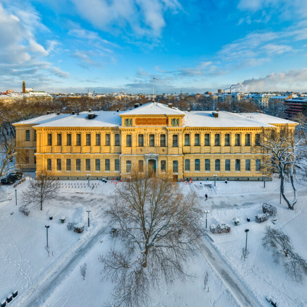 National Library of Sweden - Stockholm Winter