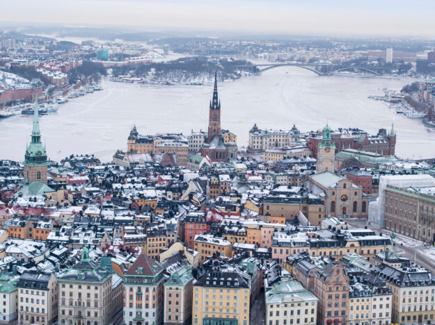 Stockholm Old Town Winter