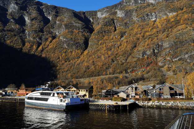 Flåm village